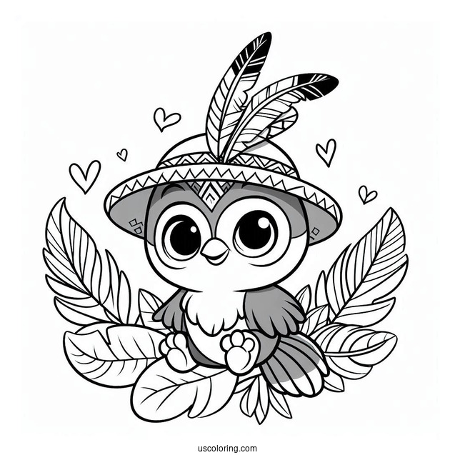 Tico Coloring Page For Kids