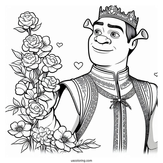 Prince Charming From Shrek To Color