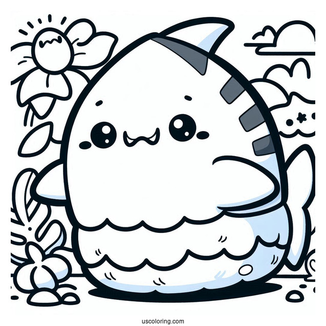 Gordon The Shark Squishmallow