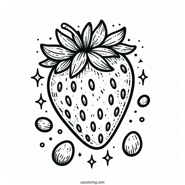 Strawberry With Seeds