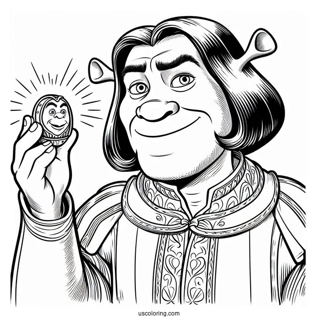 Lord Farquaad Coloring Page