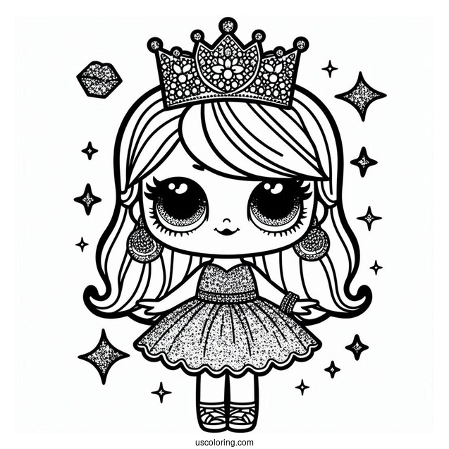 Lil Glitter Queen From Glitterati Club