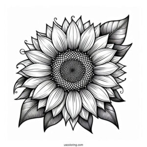 Big Petal Sunflower