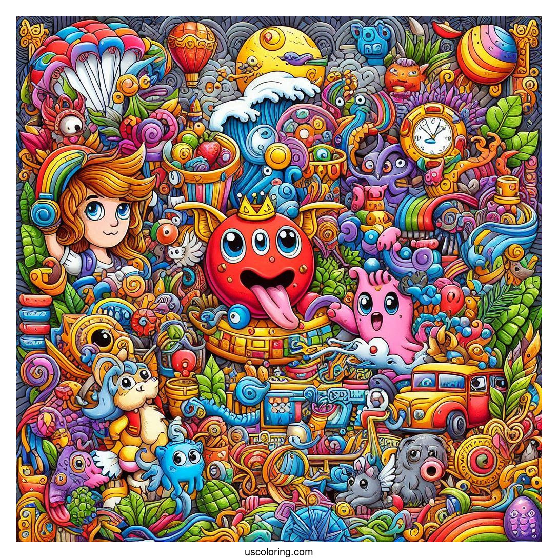 Nintendo Coloring Pages Featured Image