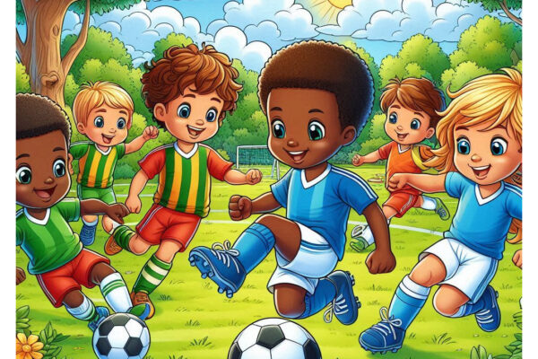 soccer coloring pages feature image