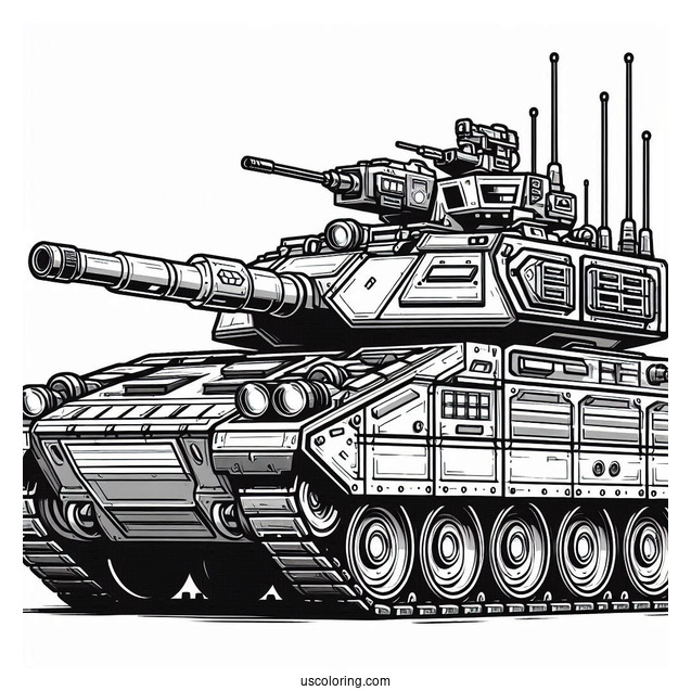 Tampla Police Armored Tank