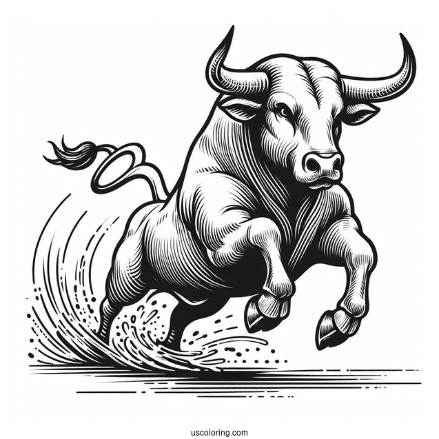 Outline Of Bull Running