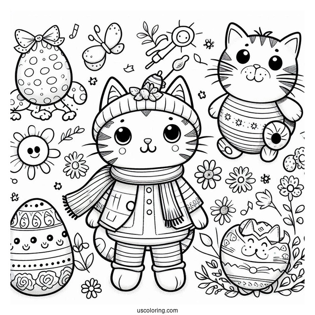 Easter Themed Pete The Cat_