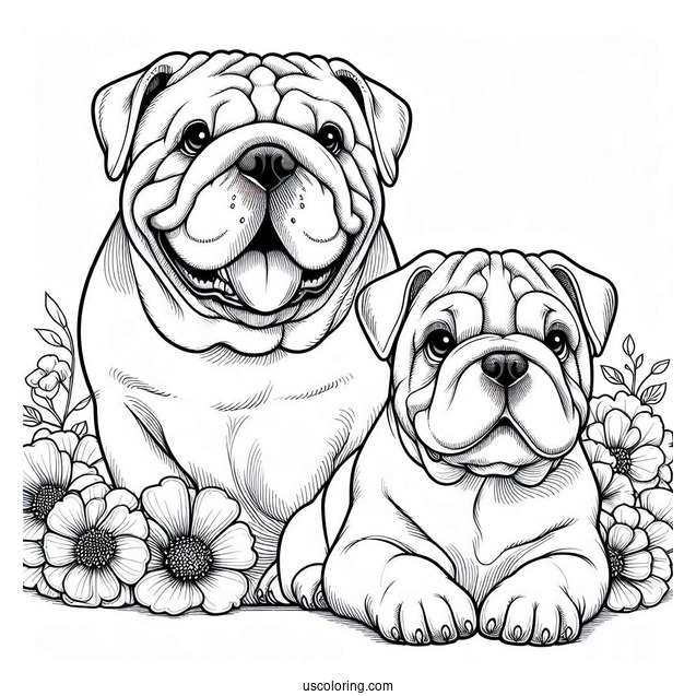 Friendly Adult Bulldog