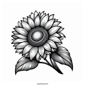 Big Petal Sunflower