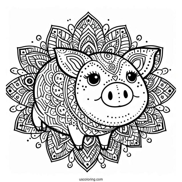 Pig Mandala