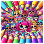 LOL Surprise Coloring Pages Featured Image