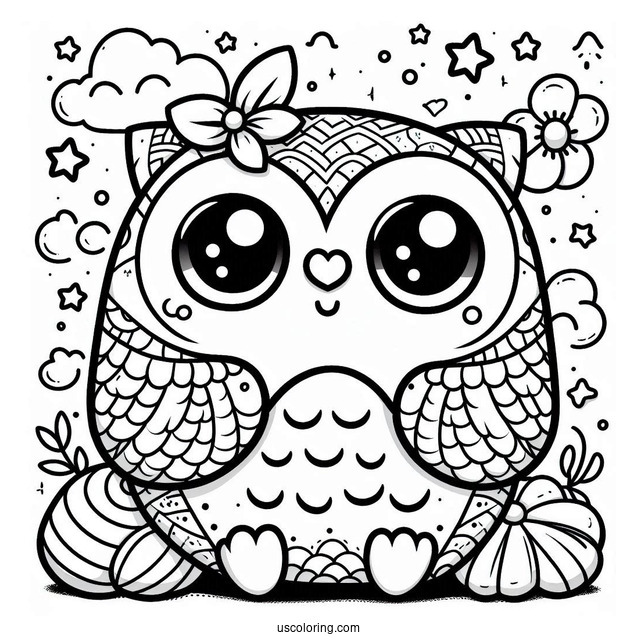 Winston The Owl Squishmallow