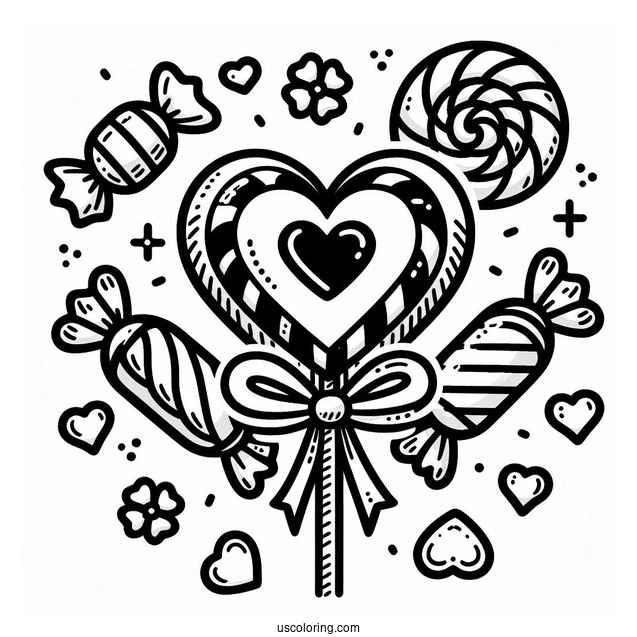 Valentines I Love You Heart Candy