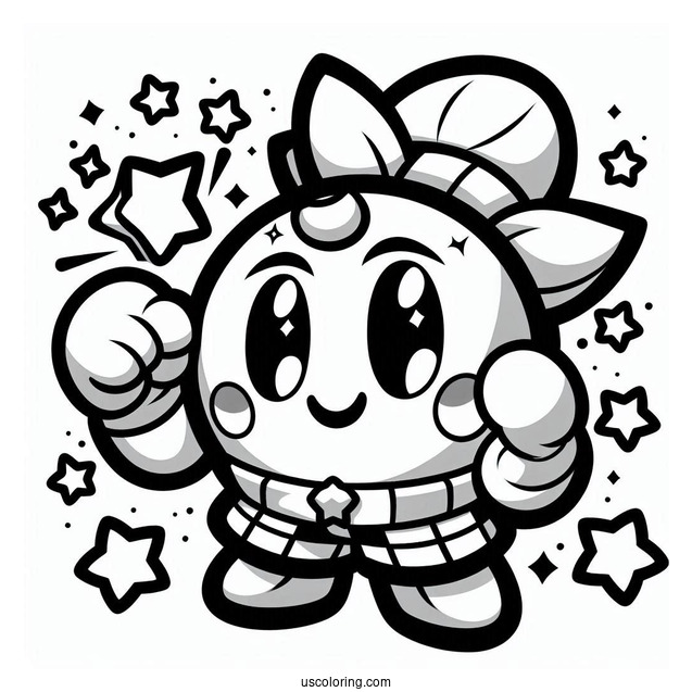 Brawl Stars Coloring Page Of Amber