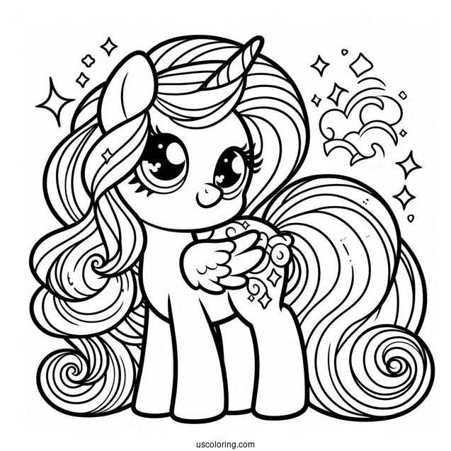 Kawaii My Little Pony Unicorn