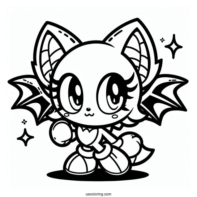 Kawaii Rouge the Bat
