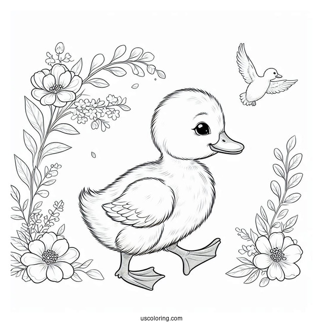 Baby Ducklings Walking For The First Time