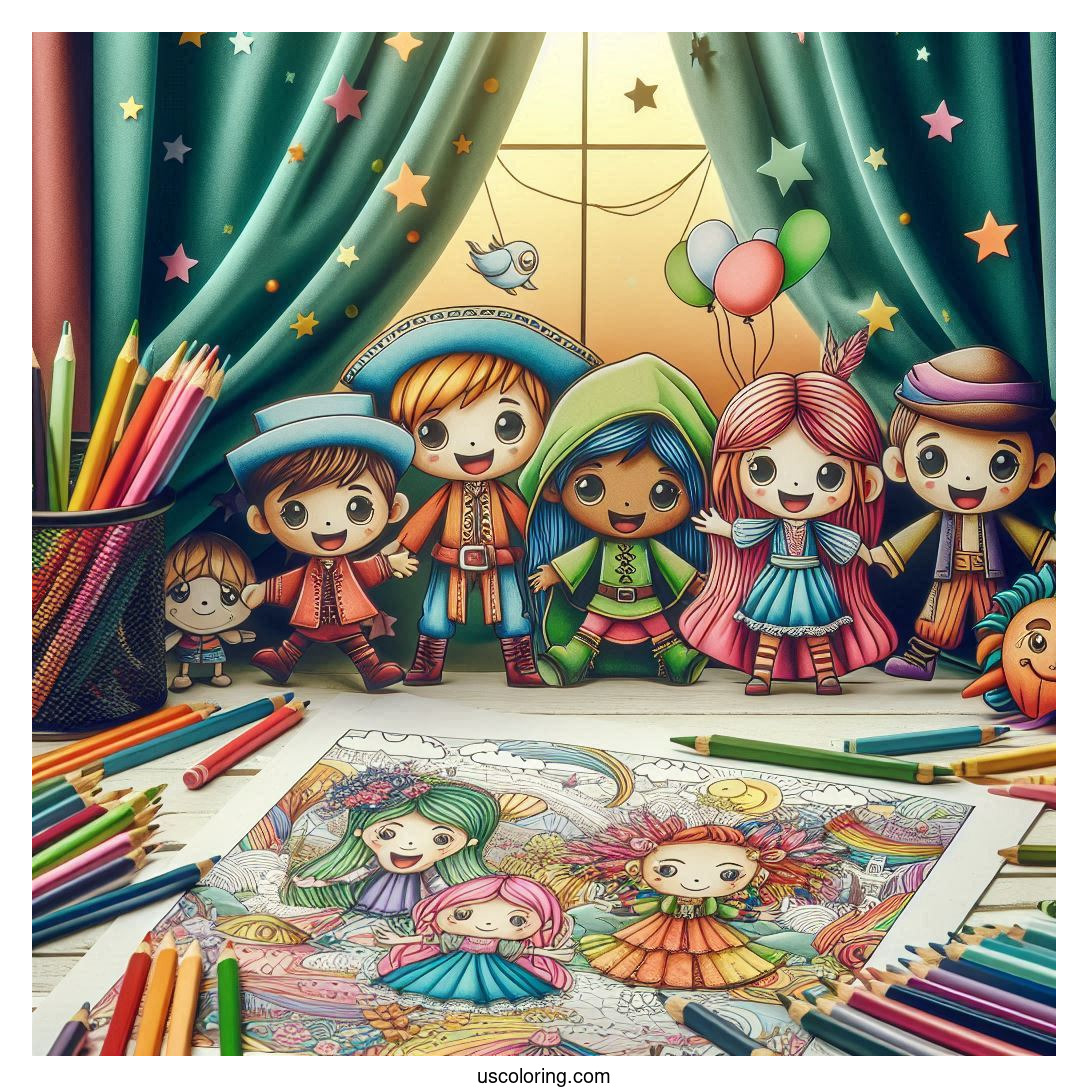 Muppets Coloring Pages Featured Image