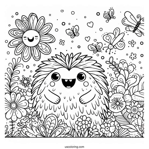 Realistic Carnage Coloring Page With Tongue Out