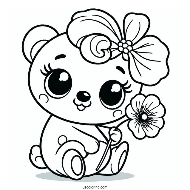 Poppy Playtime Coloring Page Of Bubba Bubbaphant For Preschoolers