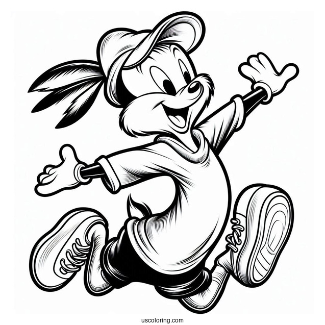 Elmer Fudd In Jumpman Pose