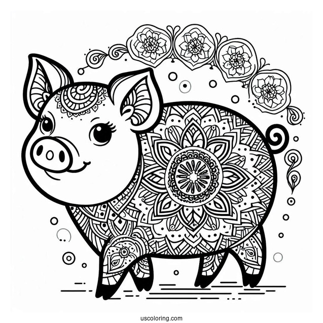 Pig Mandala