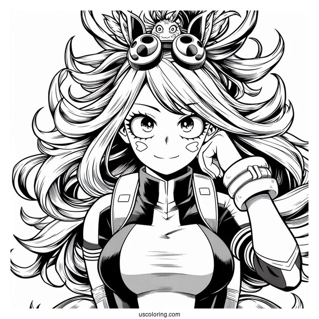 My Hero Academia Coloring Page Of Full Poster