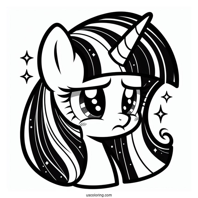 Twilight Sparkle Frowning