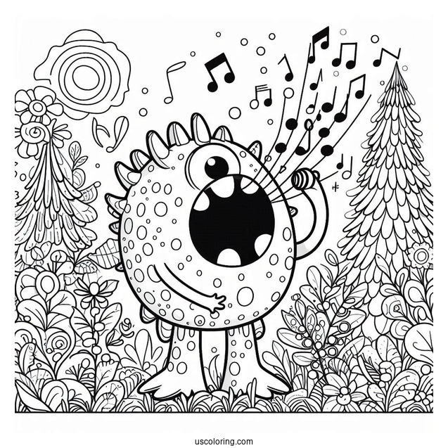 My Singing Monsters Coloring PageOf Quarrister