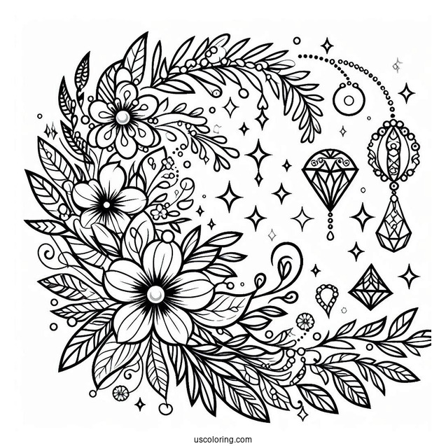 Easy Shimmer And Shine Coloring Page For Kids