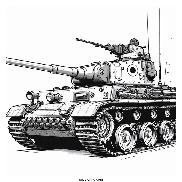 K2 Black Panther South Korean Tank With Gunner
