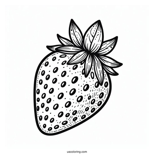 Strawberry With Seeds