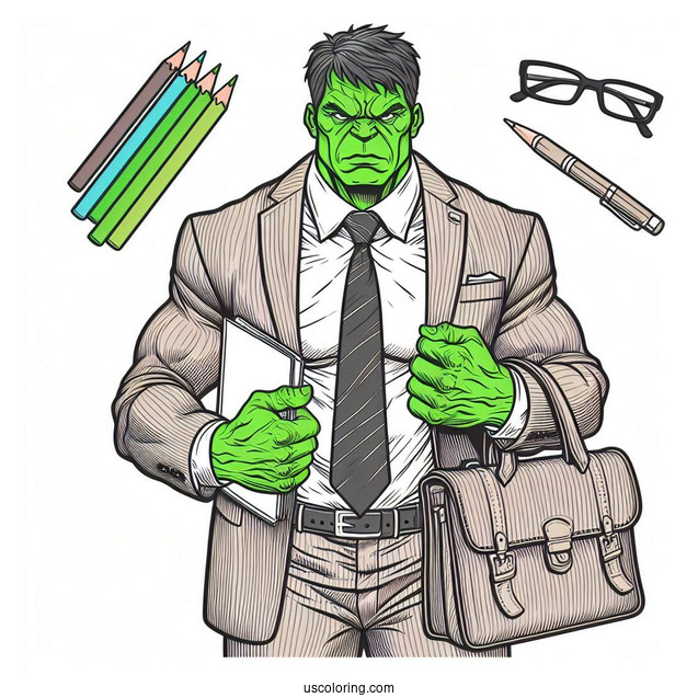 Marvel She Hulk Lawyer To Color