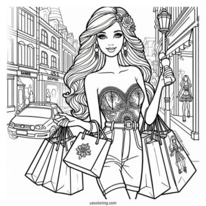 Barbie Out Shopping