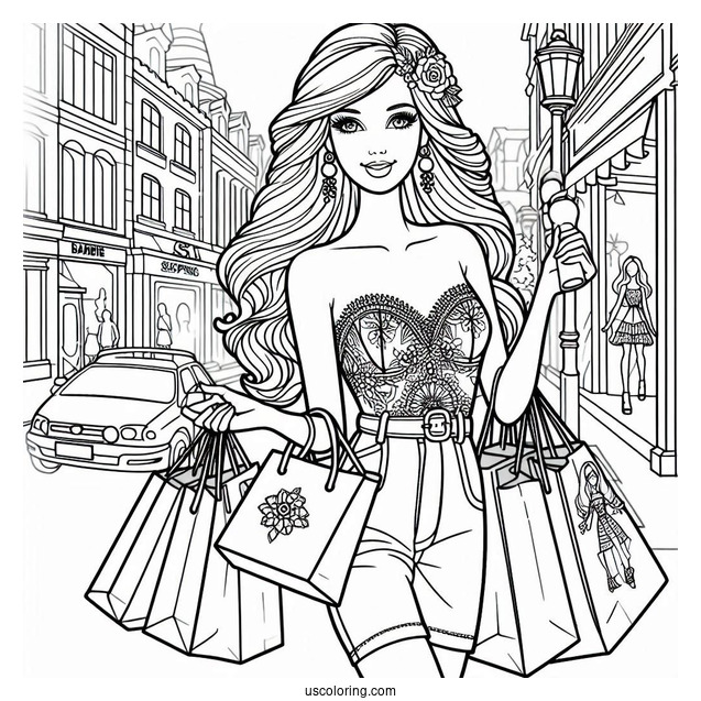 Barbie Out Shopping