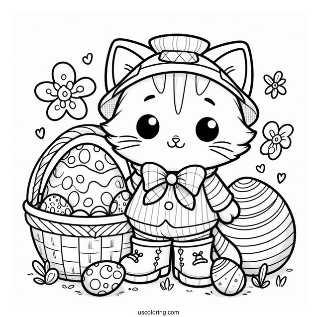 Easter Themed Pete The Cat_