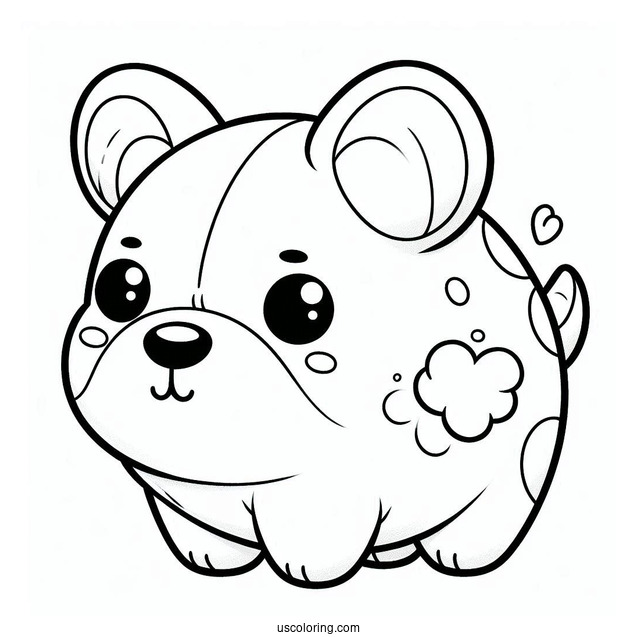 Molinda The Bull Terrier Squishmallow