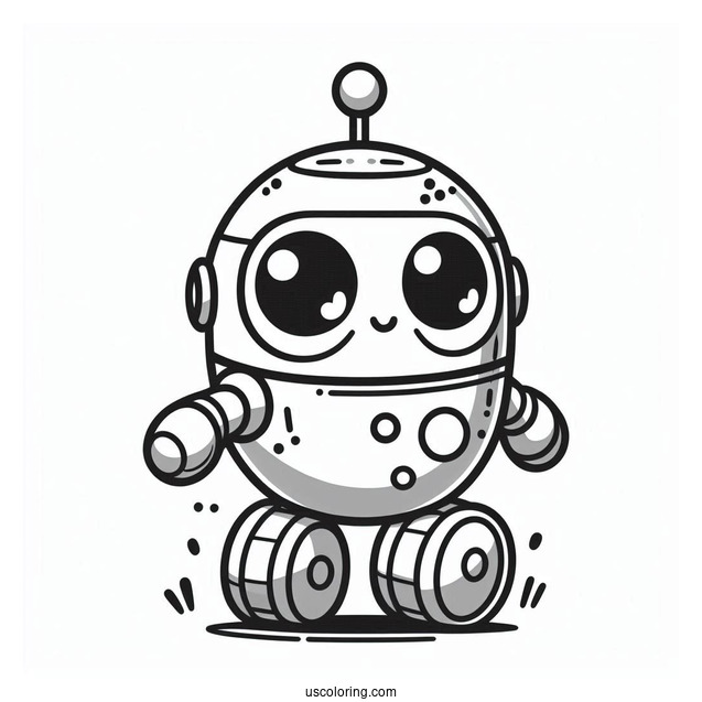 Poppy Playtime Coloring Page Of Boogie Bot For Kids