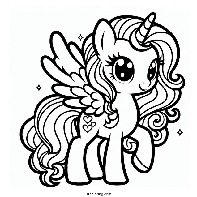 Kawaii My Little Pony Unicorn