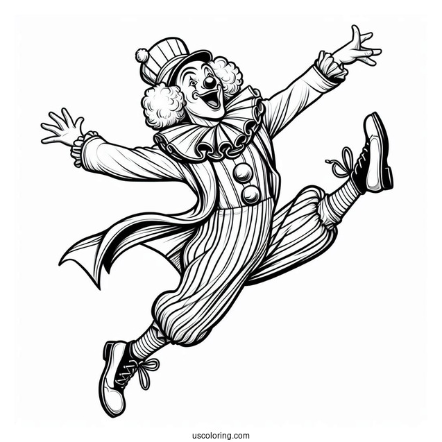 Realistic Clown Dancing