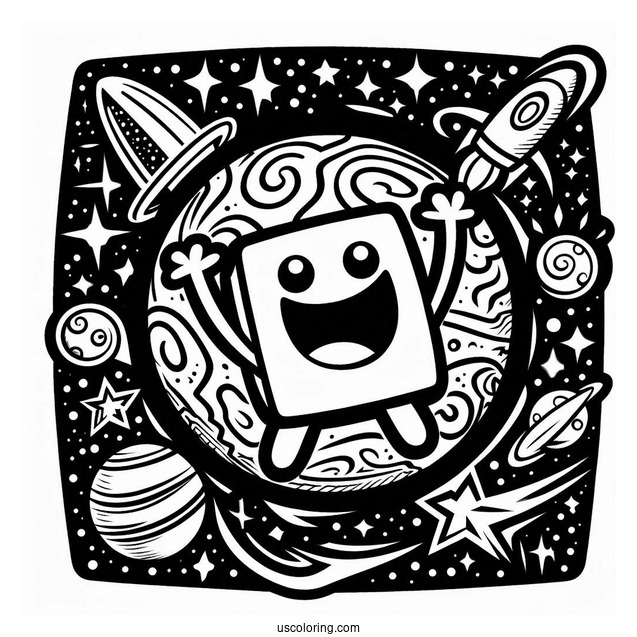 Nickelodeon Coloring Page Of Logo