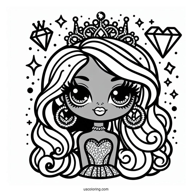 Cryatal Queen From The Glitterati Club