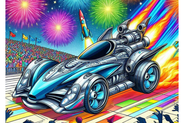Rocket League Coloring Pages Featured Image