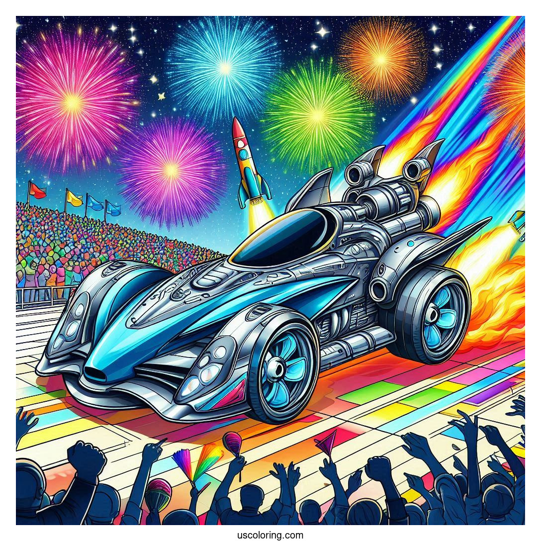 Rocket League Coloring Pages Featured Image