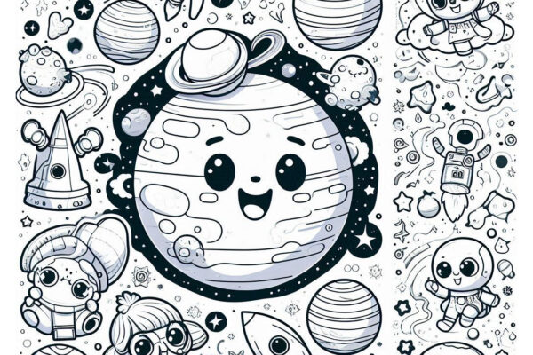 Pluto Coloring Pages (Free PDF Printables)