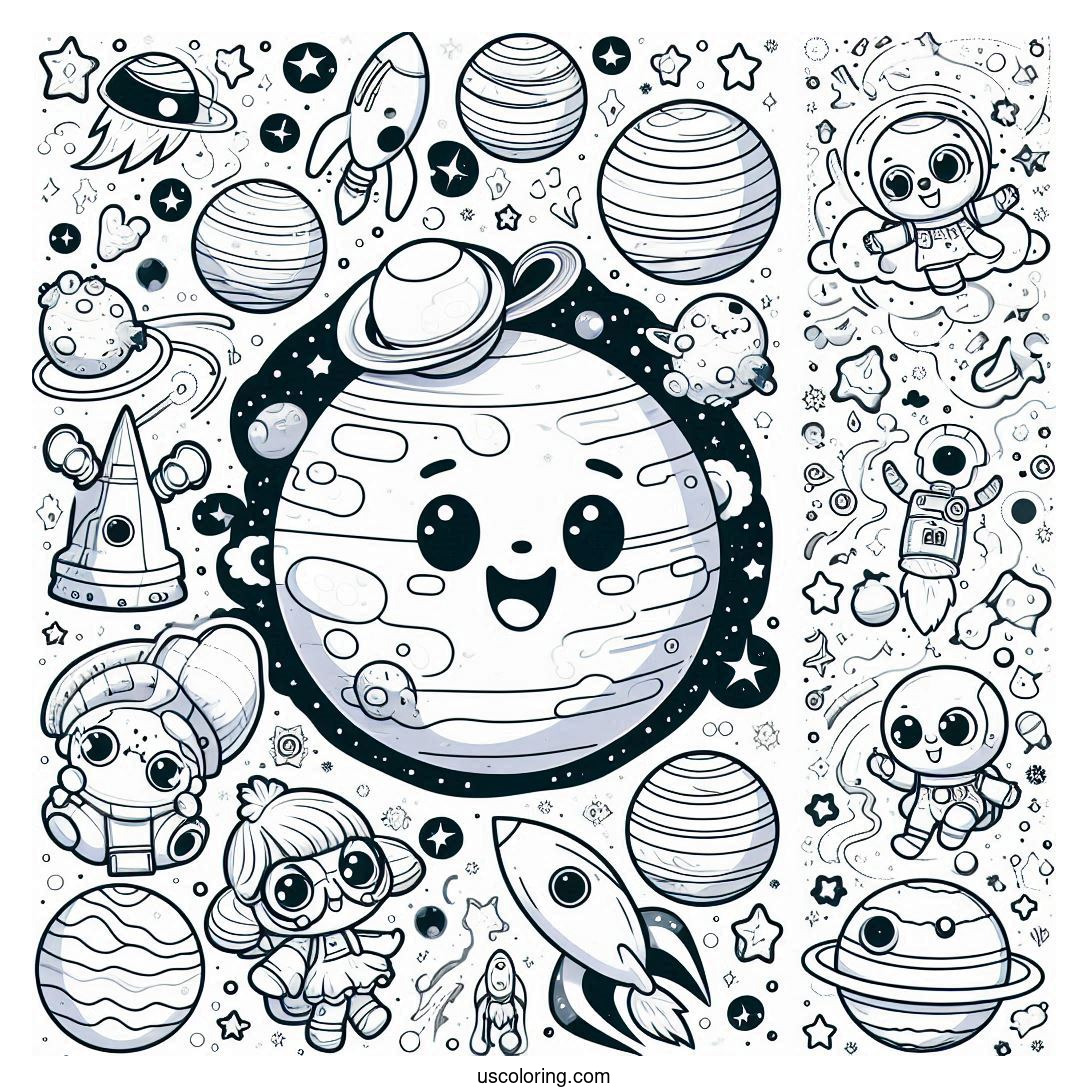 Pluto Coloring Pages (Free PDF Printables)
