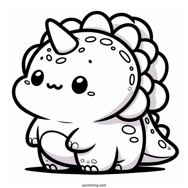 Tristan The Triceratops Squishmallow