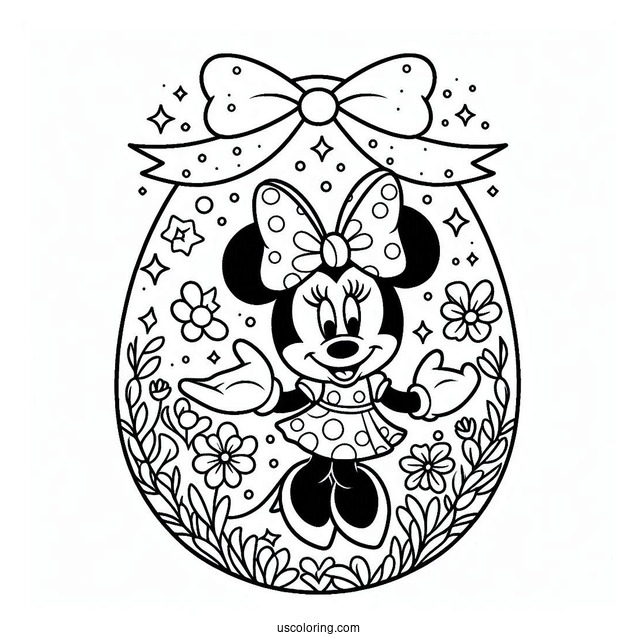 Minnie Mouse Easter Egg