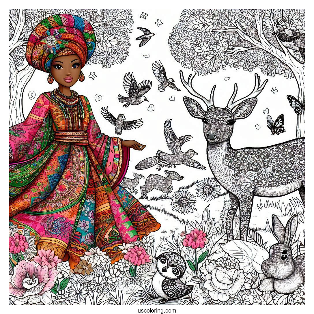 Pocahontas Coloring Pages Featured Image